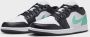 Jordan Air 1 Low White Green Glow Black- Heren White Green Glow Black - Thumbnail 9