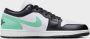 Jordan Air 1 Low White Green Glow Black- Heren White Green Glow Black - Thumbnail 4