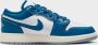 Jordan Air 1 Low Junior White Blue Grey Sail Industrial Blue White Blue Grey Sail Industrial Blue - Thumbnail 6