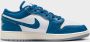 Jordan Air 1 Low Junior White Blue Grey Sail Industrial Blue White Blue Grey Sail Industrial Blue - Thumbnail 3