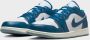 Jordan Air 1 Low White Blue Grey Sail Industrial Blue- Heren White Blue Grey Sail Industrial Blue - Thumbnail 8