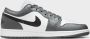 Jordan Air 1 Low Heren White Iron Grey Black- Heren White Iron Grey Black - Thumbnail 4