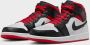 Jordan Air 1 Mid Basketball Schoenen white gym red black maat: 42.5 beschikbare maaten:42.5 44.5 45 - Thumbnail 5