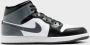 Jordan Schoenen Air 1 Mid Black White Iron Grey- Heren Black White Iron Grey - Thumbnail 8