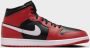 Jordan Air 1 Mid black white gym red Air 1 in multicolor formaten: 42.5 - Thumbnail 3