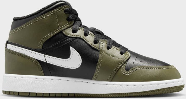 Jordan Air 1 Mid (GS) Air Retro in groen formaten: 36