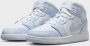 Jordan Air 1 Mid Junior Cobalt Bliss Neutral Grey White Kind Cobalt Bliss Neutral Grey White - Thumbnail 5