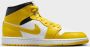 Jordan Damesschoenen Air 1 Mid White Black Vivid Sulphur- Dames White Black Vivid Sulphur - Thumbnail 6