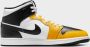 Jordan Air 1 Mid 1 Schoenen yellow orche black white yellow orche maat: 47.5 beschikbare maaten:41 42.5 43 44.5 45 46 47.5 40.5 - Thumbnail 2