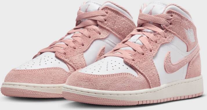 Jordan Air 1 Mid SE (GS) in Roze