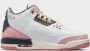 Jordan Air 3 Retro (gs) Sneakers Schoenen white anthracite red stardust maat: 38.5 beschikbare maaten:36.5 37.5 38.5 39 40 - Thumbnail 2