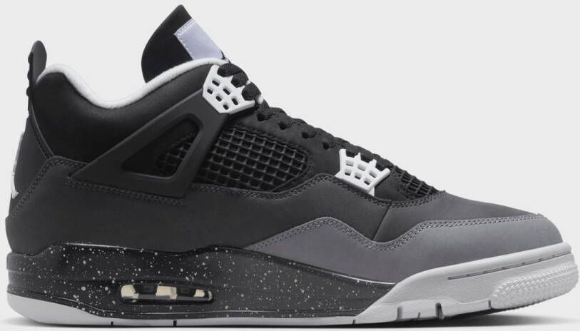 Jordan Air 4 Retro black white anthracite black Air Retro in zwart formaten: 41