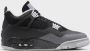 Jordan Air 4 Retro black white anthracite black Air Retro in zwart formaten: 42.5 - Thumbnail 3