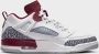 Jordan SPIZIKE LOW White Wolf Grey Anthracite Team Red- Heren White Wolf Grey Anthracite Team Red - Thumbnail 3