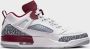 Jordan SPIZIKE LOW White Wolf Grey Anthracite Team Red- Heren White Wolf Grey Anthracite Team Red - Thumbnail 7