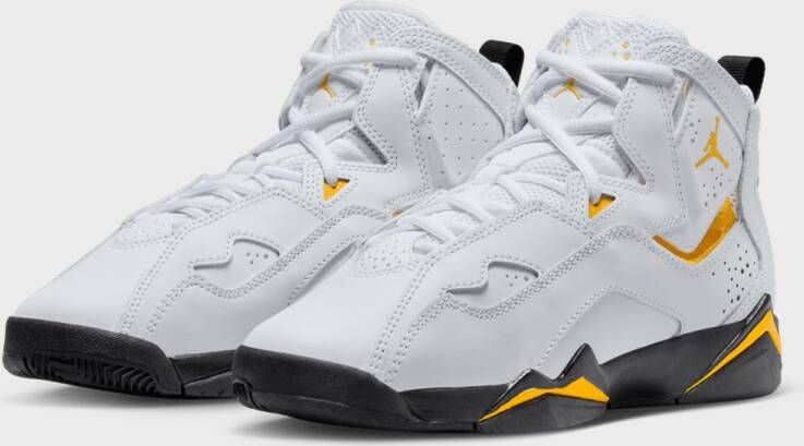 Jordan True Flight (gs) Sneakers Schoenen white black-yellow ochre maat: 36 beschikbare maaten:36.5 37.5 38.5 39 40