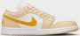 Jordan Air 1 Low Dames Sail Pale Vanilla White Yellow Ochre- Dames Sail Pale Vanilla White Yellow Ochre - Thumbnail 6