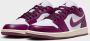 Jordan Air 1 Low Dames White Sail Bordeaux- Dames White Sail Bordeaux - Thumbnail 8