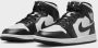 Jordan Wmns Air 1 Mid Basketball Schoenen white black white maat: 36 beschikbare maaten:36.5 37.5 38.5 39 40.5 41 42 36 - Thumbnail 5