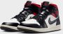 Jordan Wmns Air 1 Mid Basketball Schoenen black gym red sail maat: 42.5 beschikbare maaten:42.5 - Thumbnail 9