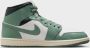 Jordan Air 1 Mid Dames Sail Anthracite Jade Smoke- Dames Sail Anthracite Jade Smoke - Thumbnail 3