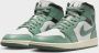 Jordan Air 1 Mid Sail Anthracite Jade Smoke- Sail Anthracite Jade Smoke - Thumbnail 9