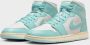 Jordan Damesschoenen Air 1 Mid Sail Muslin Light Dew- Dames Sail Muslin Light Dew - Thumbnail 11