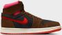 Jordan Wmns Air 1 Zoom Cmft 2 Basketball Schoenen cacao wow picante red black hyper p maat: 42 beschikbare maaten:36.5 37.5 38.5 39 40.5 4 - Thumbnail 3