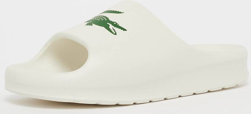 Lacoste Croco 2.0 Serve Slide 223 1 Cma Sandalen & Slides Schoenen off wht dk grn maat: 39.5 beschikbare maaten:39.5 40.5 42 43 44.5 46 47