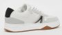 Lacoste L001 0722 2 Sma Wht Blk Schoenmaat 46 1 2 Sneakers 43SMA0075 - Thumbnail 14