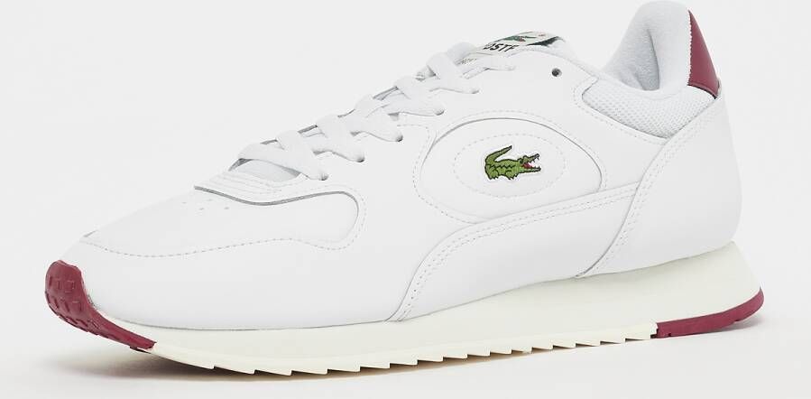 Lacoste Lineset Fashion sneakers Schoenen white burgundy maat: 41 beschikbare maaten:41 42.5 44.5 45 46