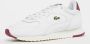 Lacoste Lineset Fashion sneakers Schoenen white burgundy maat: 41 beschikbare maaten:41 42.5 44.5 45 46 - Thumbnail 2