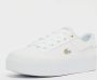 Lacoste Ziane Platform Sneakers Dames white gold maat: 37 beschikbare maaten:39.5 36 37 38 39 40.5 41 37.5 - Thumbnail 2