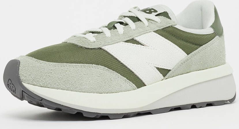 New Balance 370 olive white Running in beige formaten: 41.5