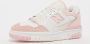 New Balance 550 Wit Roze Retro Basketbalschoenen White Dames - Thumbnail 7