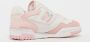 New Balance 550 Wit Roze Retro Basketbalschoenen White Dames - Thumbnail 8