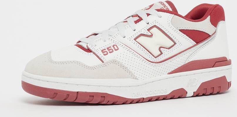 New Balance 550 Basketball Schoenen white white red maat: 36 beschikbare maaten:36