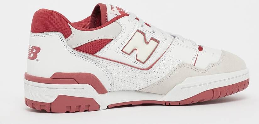 New Balance 550 Basketball Schoenen white white red maat: 36 beschikbare maaten:36