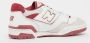 New Balance 550 Basketball Schoenen white white red maat: 38.5 beschikbare maaten:36 37.5 38.5 39.5 40.5 - Thumbnail 8