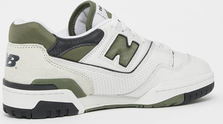 New Balance 550 Sneakers Dames white dark olivine black maat: 37 beschikbare maaten:36 37.5 38.5 39.5 40.5