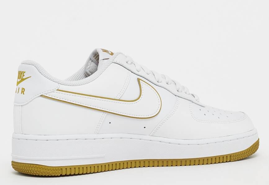 Nike Air Force 1 ´07 Basketball Schoenen white white bronzine maat: 41 beschikbare maaten:41 44.5 45