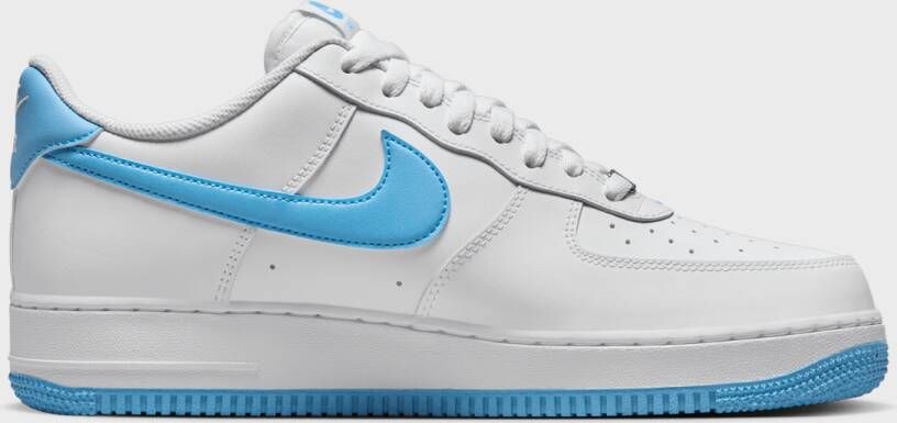 Nike Air Force 1 '07 in Wit Blauw