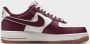 Nike Air Force 1 Low College Pack Night Maroon DQ7659 - Thumbnail 3