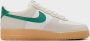 Nike Air Force 1 Low '07 LV8 Gebroken Wit Groen Sneakers Doos Zonder Deksel - Thumbnail 9