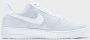 Nike Air Force 1 Flyknit 2.0 1 Schoenen white pure platinum maat: 45.5 beschikbare maaten:40.5 41 42.5 43 44.5 45.5 46 - Thumbnail 3