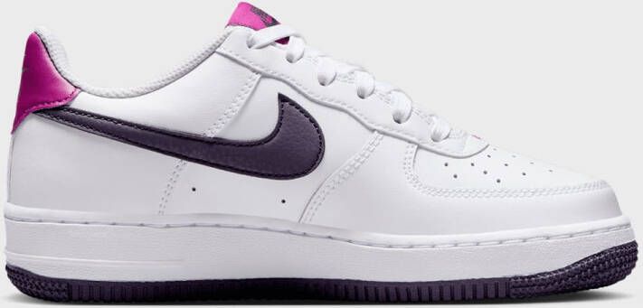 Nike Air Force 1 white dark raisin hot fuchsia Air Force 1 in wit formaten: 38