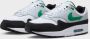 Nike Air Max 1 White Stadium Green Sneakers Unisex DOOS ZONDER DEKSEL - Thumbnail 14