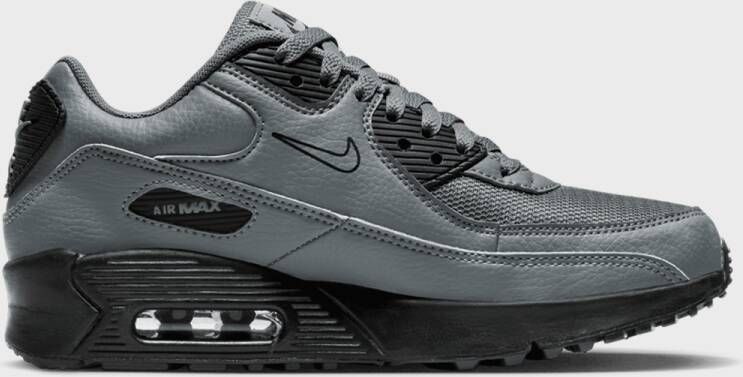 Nike Air Max 90 Next Nature (gs) Running Schoenen smoke grey black bright mandarin maat: 36 beschikbare maaten:36