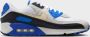 Nike Herenschoenen Air Max 90 Premium White Racer Blue Black Khaki- Heren White Racer Blue Black Khaki - Thumbnail 9