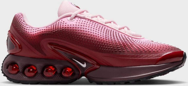 Nike Air Max DN team red pink foam burgundy crush black in rood formaten: 36.5